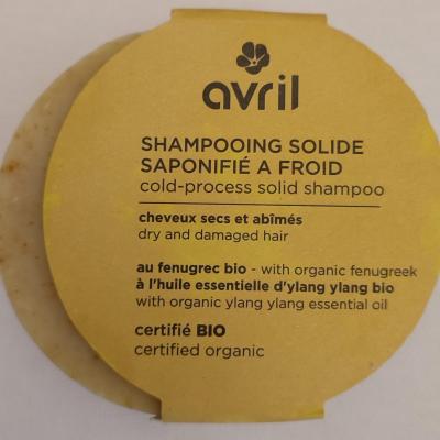 Savon shampoing sec cheveux secs avril 100 g 2023